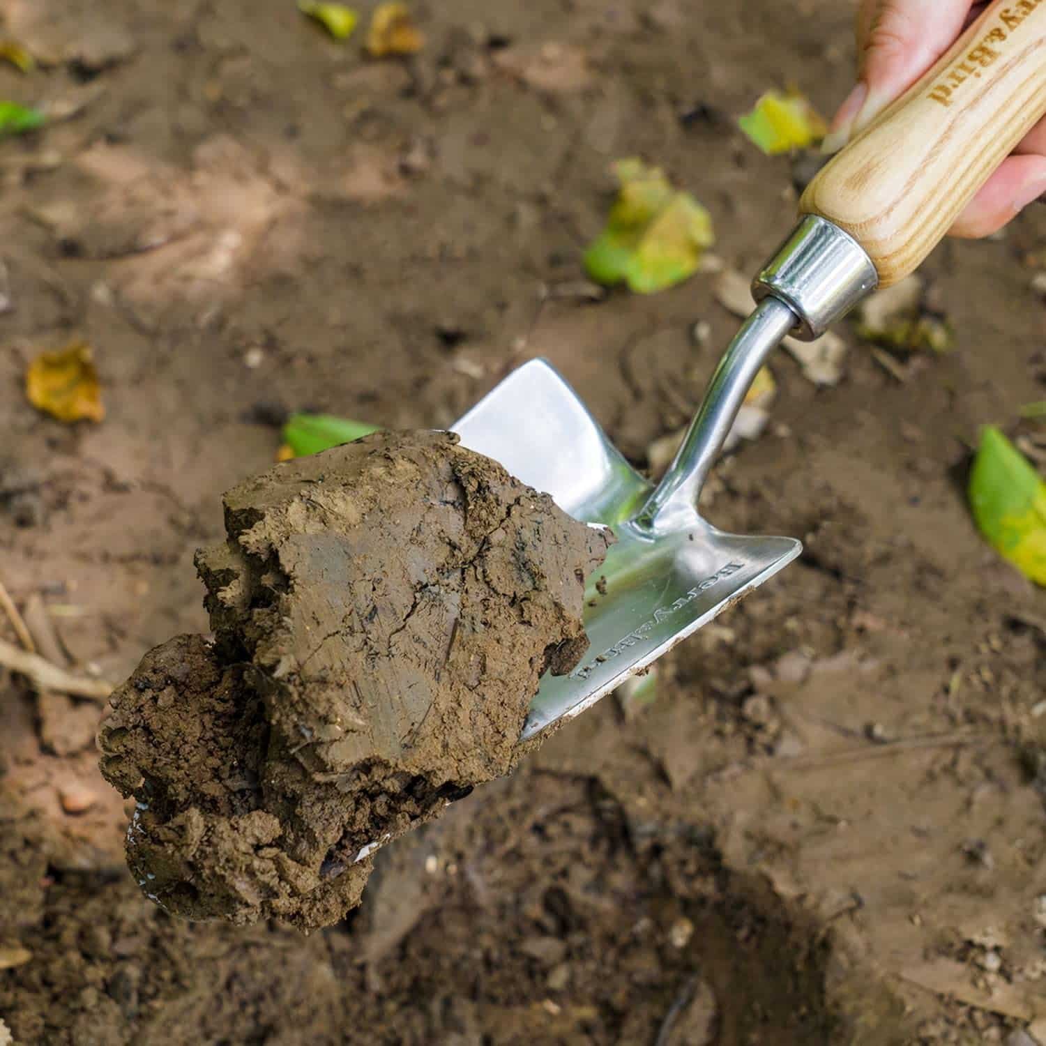 Stainless Steel Trowel: Premium Wood Handle
