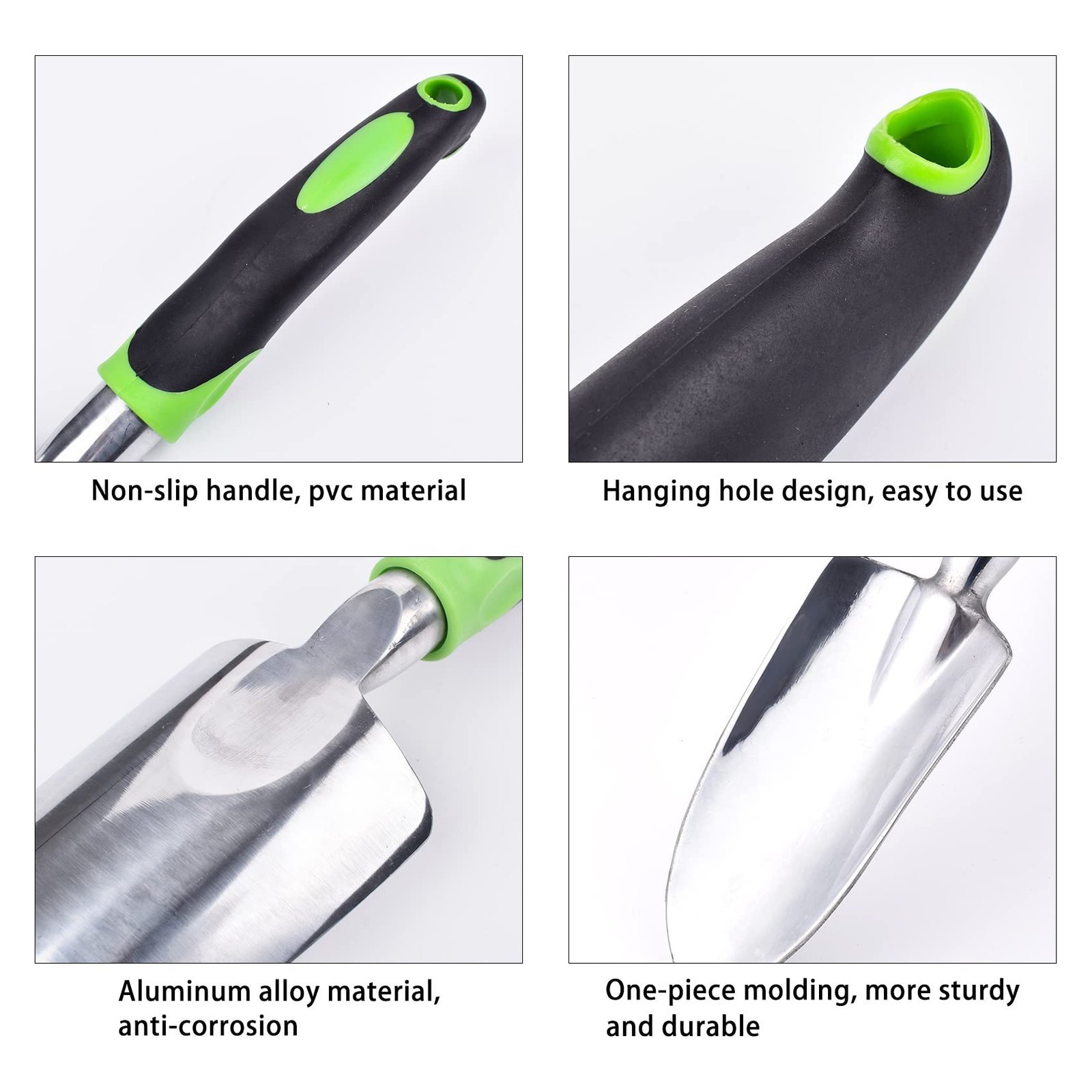 Garden Trowel: Wide Aluminum Hand Shovel